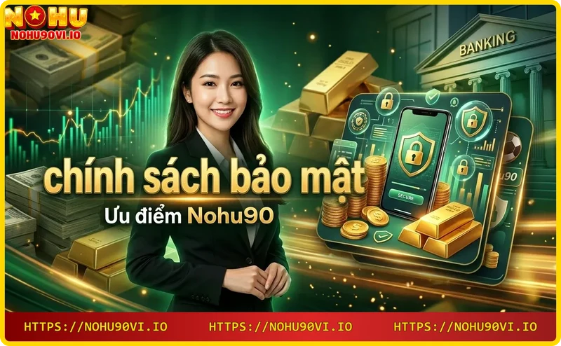 Ba ưu điểm bảo mật của Nohu90: mã hóa 256-bit, xác thực hai yếu tố, tuân thủ pháp luật