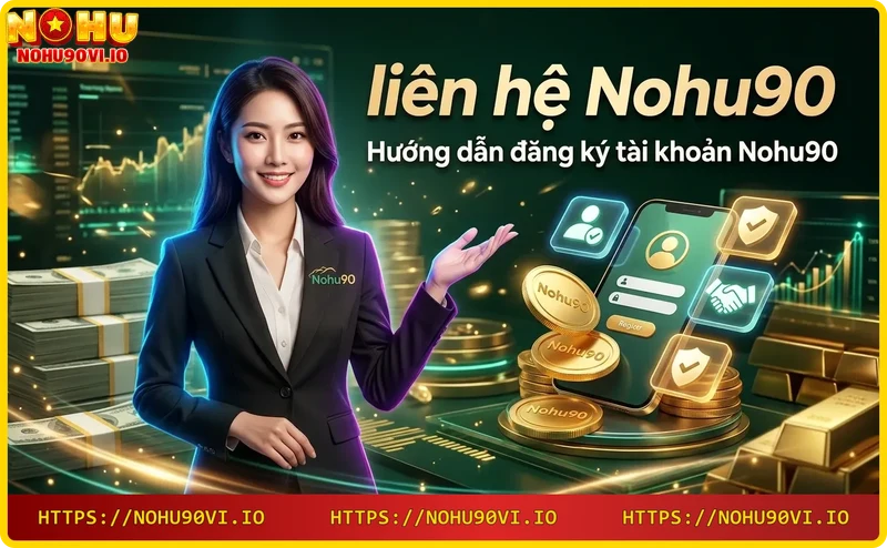Hướng dẫn đăng ký tài khoản Nohu90 qua điện thoại