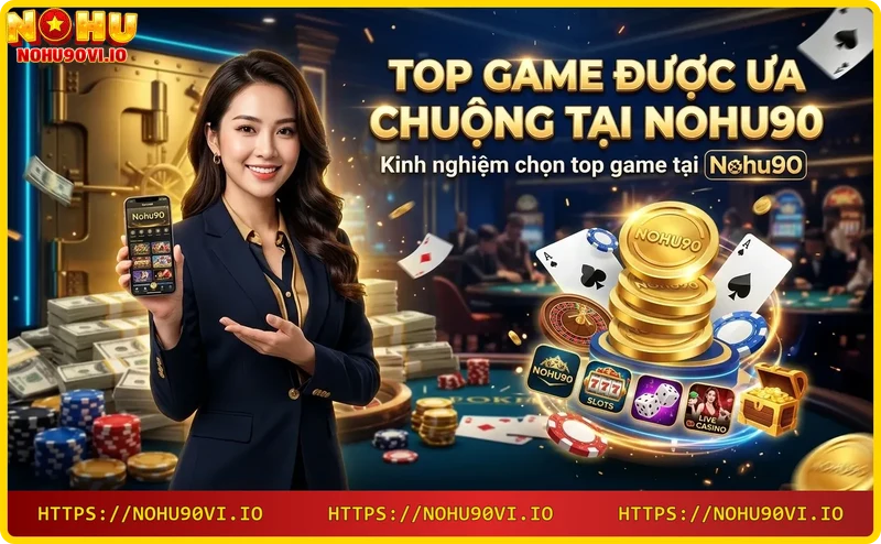 Kinh nghiệm chọn game tại Nohu90 - mẹo và chiến thuật chơi hiệu quả